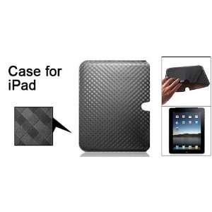   Black Faux Leather Notebook Bag Pouch for Apple iPad 1 Electronics