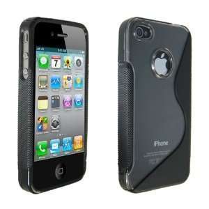  Case For The iPhone 4S 4 Siri S Line Silicone Gel Cover 