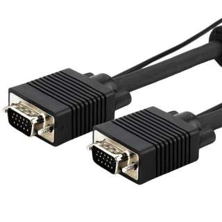 Fosmon VGA / SVGA / UXGA Monitor Cable with 3.5mm Audio Male to Male 
