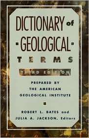 Dictionary of Geological Terms, (0385181019), American Geological 