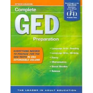 Complete Ged Preparation Steck Vaughn Company  Books