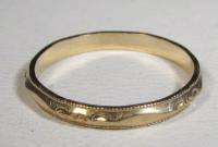 Vintage Gold Baby Ring 10K CAR 1047  