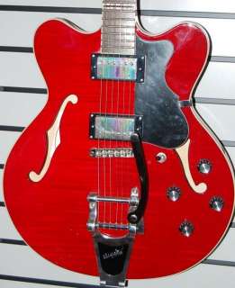 NEW HOFNER VERY THIN VT WITH BIGSBY TREMOLO GUITAR  