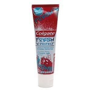  Colgate Fresh N Protect Toothpaste, Mild Mint, 5.2 oz 