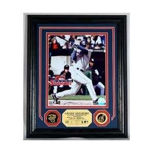 Highland Mint Cleveland Indians Grady Sizemore Gold Coin Photo Mint w 
