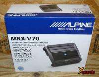 New Alpine MRX V70 5 Channel X Power Digital Amp