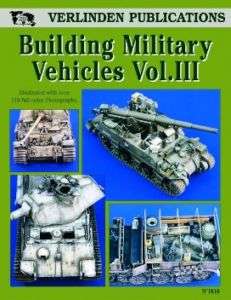 VER1816 Building Military Vehicles Vol.III Book by Verl  