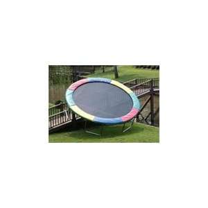  135 Foot Magic Circle Round Trampoline With Deluxe Pads 