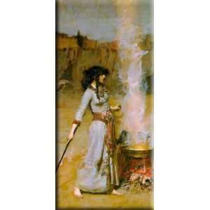  The Magic Circle 14x30 Streched Canvas Art by Waterhouse 