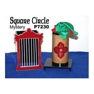  Square Circle Mystery Magic Trick Close up Classic set 