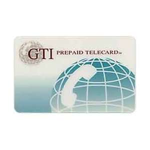 Collectible Phone Card Generic Prepaid Telecard Globe & Telephone 