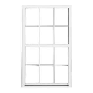   36H Aluminum Dual Pane Low E New Construction Single Hung Window 3740