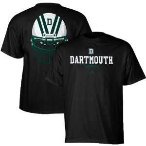  adidas Dartmouth Big Green College Eyes T Shirt   Black 