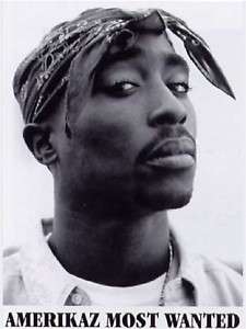 TUPAC 2 Pac Americas Most Wanted Rap Hip Hop music adult youth kids t 