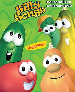 Veggie Tales Silly Songs   Kids personalized DVD   Fast Shipping 
