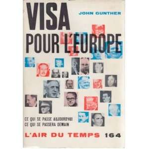  Visa pour leurope John Gunther Books