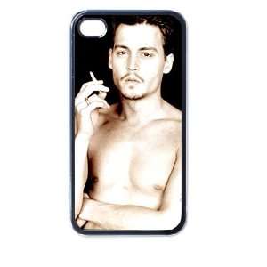  johnny depp v22 iphone case for iphone 4 and 4s black 