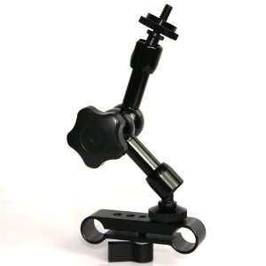 Articulating Magic Arm 7 Inch + Lightweight Rail Block for 15mm Rods 