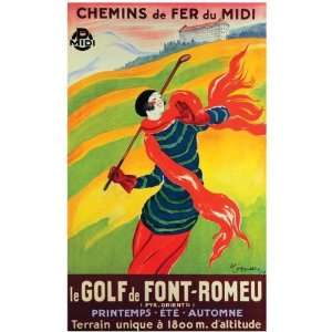  Leonetto Cappiello   Font Romeu Le Golf