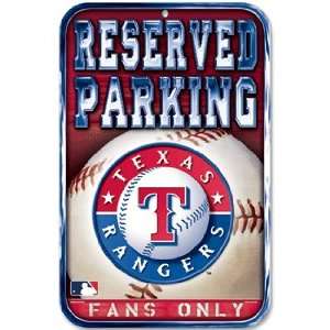  Texas Rangers Fans Only Sign