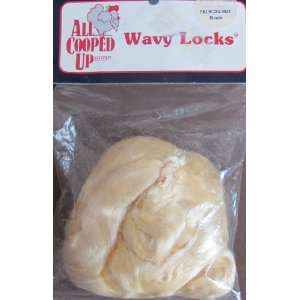  All Cooped Up WAVY LOCKS Doll HAIR BLOND 1/2 Oz Package 