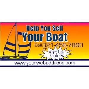  3x6 Vinyl Banner   Sell Used Boat 