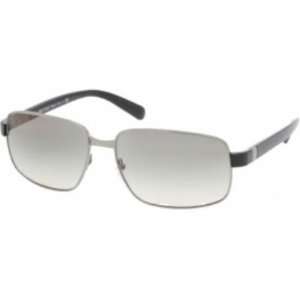 Prada Spr52n Gunmetal Crystal Gray Gradient Sunglasses