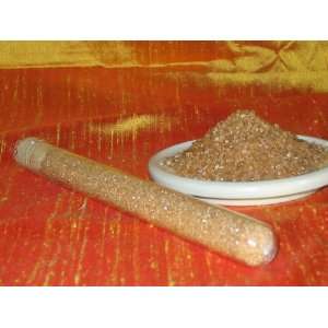 RAINBOW BROWN SUGAR in glass tube with cork 70 Gr  Grocery 