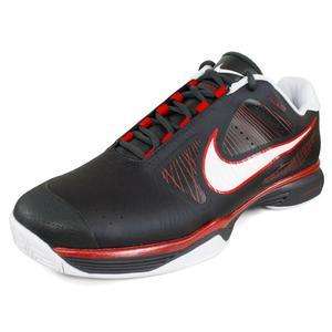 Nike Men Federer Lunar Vapor 8 Tour Tennis Shoes Anthracite/Red/White 