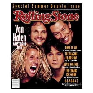  Van Halen, Rolling Stone no. 530/531, July 1988 Premium 
