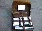 Vintage Chromium Plated Mens Travel Kit with Case & 8 Accesories Made 