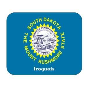  US State Flag   Iroquois, South Dakota (SD) Mouse Pad 