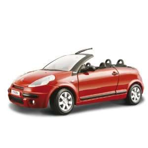   2011 Bijoux 124 Scale Red Citron C3 Pluriel Cabriolet Toys & Games