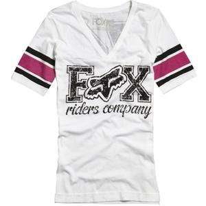  Fox Racing Womens Dynohype Football T Shirt   Medium 