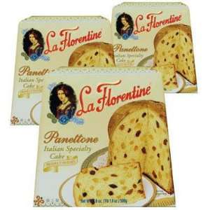 La Florentine Panettone 17.6 oz (500 g)  Grocery & Gourmet 