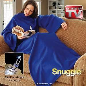  Blue Snuggie Wearable Blanket 