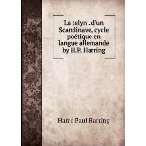  tique en langue allemande by H.P. Harring Harro Paul Harring Books