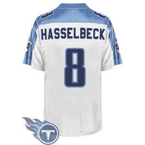  Tennessee Titans #8 Matt Hasselbeck Jersey White Nfl 