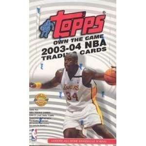   2003/04 Topps Basketball Jumbo HOBBY Box   12P35C