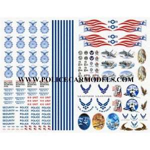   BILL BOZO US AIR FORCE USAF SECURITY POLICE DECALS