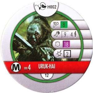  HeroClix Uruk Hai Token Pog (Not a Figure) # H2 (Common 