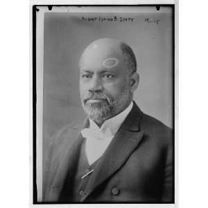  Photo Bishop Isaiah B. Scott, portrait bust 1900