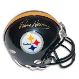  Franco Harris Signed Pittsburgh Steelers Mini Helmet 