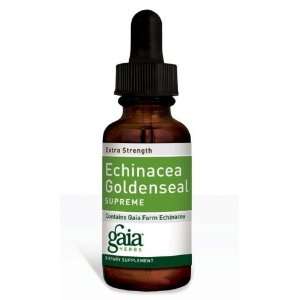  Gaia Herbs Echinacea Goldenseal Supreme ES 128 oz Health 