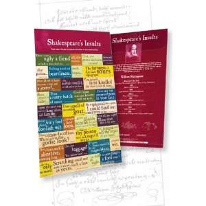 Customworks   Shakespeare Insults   7 x 11  Kitchen 