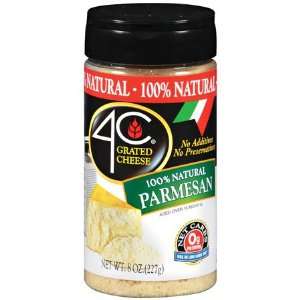Grated Cheese   6oz Parmesan by 4C  Grocery & Gourmet Food