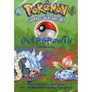   Pokemon Trading Card Game Base Set Theme Deck Overgrowth Toys & Games