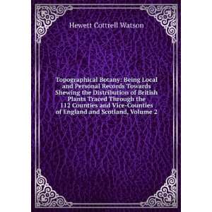   of England and Scotland, Volume 2 Hewett Cottrell Watson Books