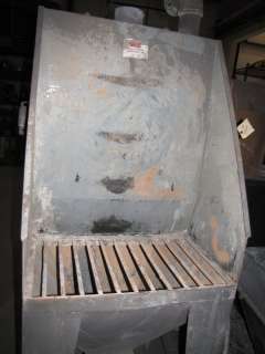 USED MANUAL MSE BAG DUMP STATION WITH DUST COLLECTOR  