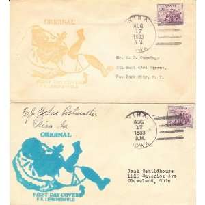    First Day Cover  732 R.E. Lerchenfeld (unlisted) 